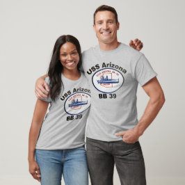 CAMISETA ARIZONA USS (BB-39)