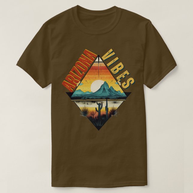 Camiseta Arizona Vibes 3 (Frente do Design)