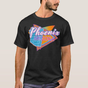 Camiseta Arizona Vintage Retro Thback Phoenix