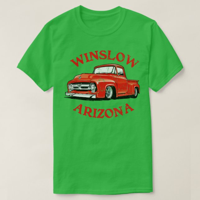 Camiseta Arizona Winslow (Frente do Design)