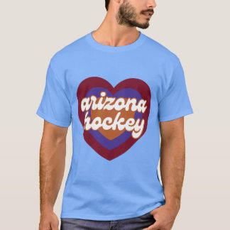 Camiseta Arizonas Coyotes Inspirados no Hockey Heart