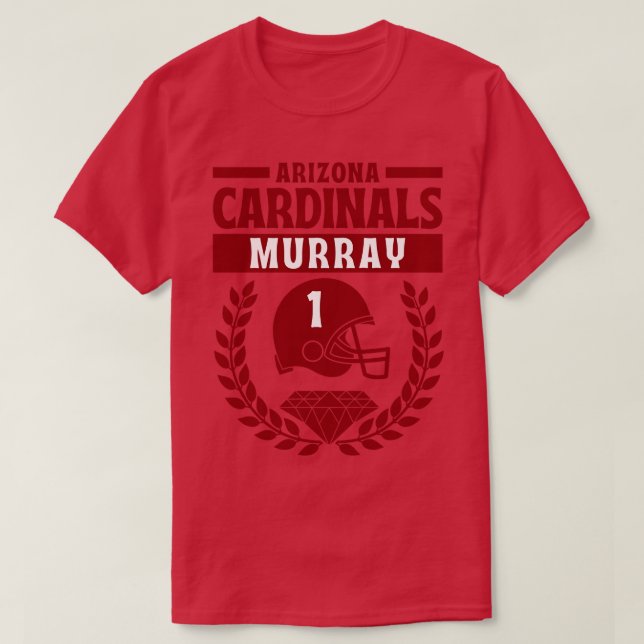 Camiseta Arizonas dinals Murray 1 American (Frente do Design)