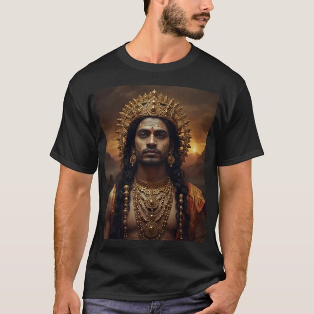 Camiseta Arjuna está despertando: a revolução de Dharma (Frente)