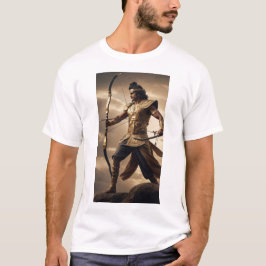 Camiseta Arjuna: Legendário Arqueiro de Mahabharata - Guerr