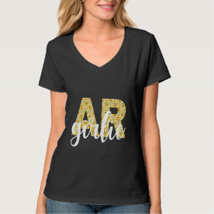 Camiseta Arkansas AR Girl State Pride Simplesmente Bonito G