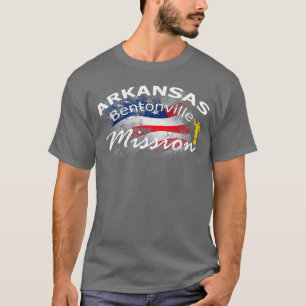 Camiseta Arkansas Bentonville Mormon LDS Mission Gift