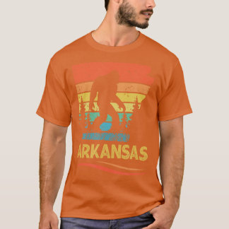 Camiseta Arkansas com um pé-direito