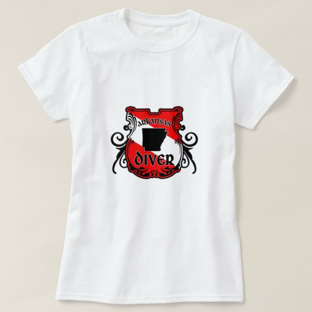 Camiseta Arkansas Diver (Frente do Design)