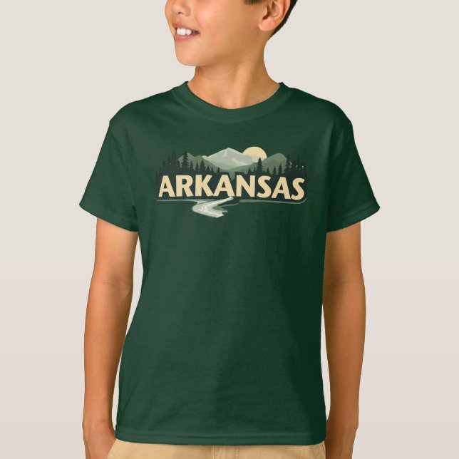 Camiseta Arkansas Estados Unidos da América (Frente)