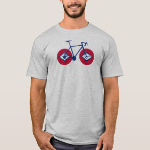 Camiseta Arkansas Flag Cycling