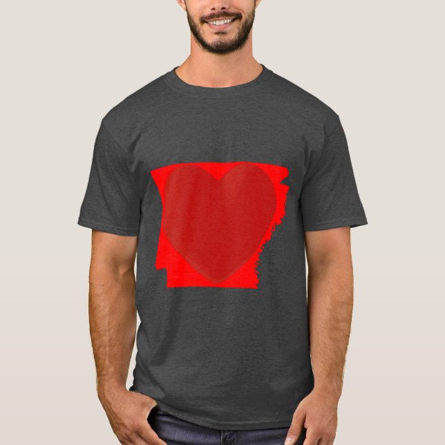 Camiseta Arkansas Heart (Frente)