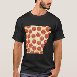 CAMISETA ARKANSAS PIZZA PEPPERONI PIZZA ESTADO