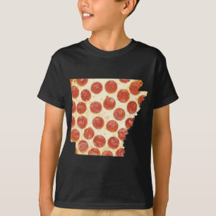 CAMISETA ARKANSAS PIZZA PEPPERONI PIZZA ESTADO