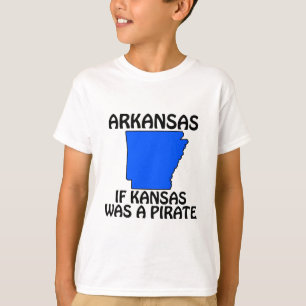 Camiseta Arkansas - Se Kansas Foi Um Pirata
