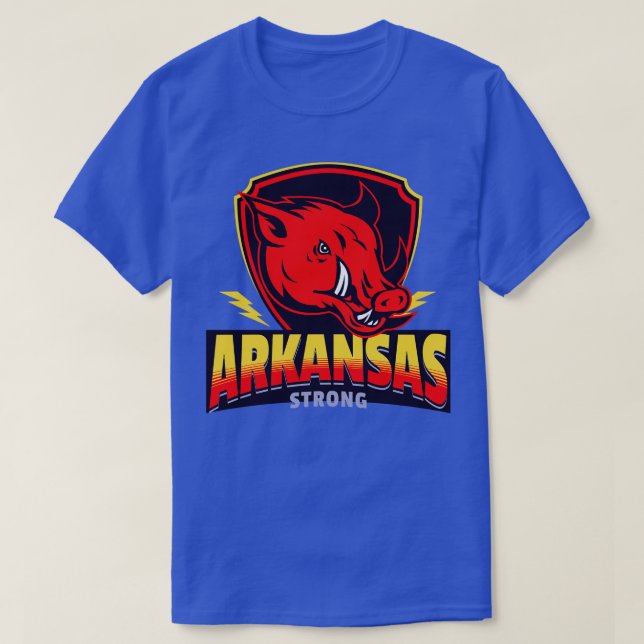 Camiseta Arkansas Strong Thunder (Frente do Design)