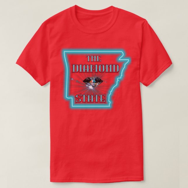 Camiseta Arkansas the Diamond State (Frente do Design)