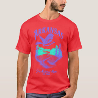 Camiseta Arkansas The Natural State Est 1836