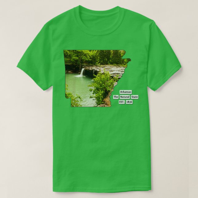 Camiseta Arkansas USA (Frente do Design)
