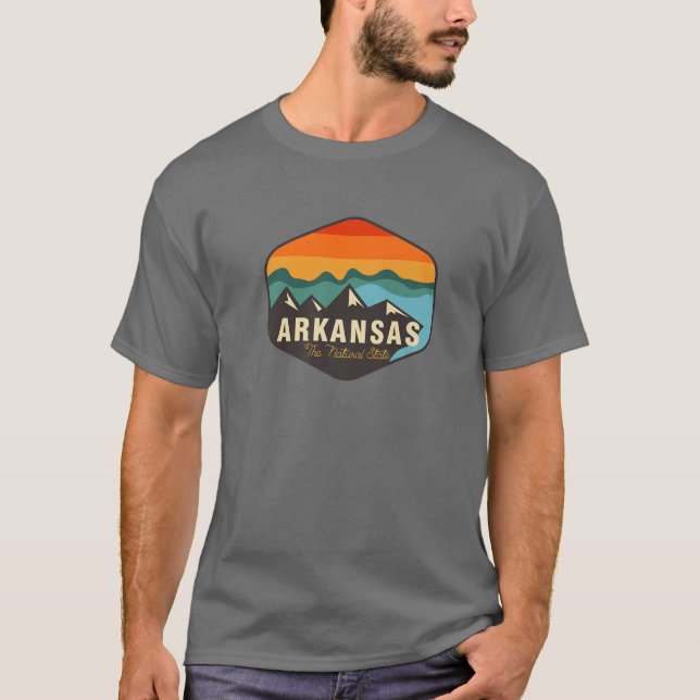 Camiseta Arkansas Wilderness Patch (Frente)