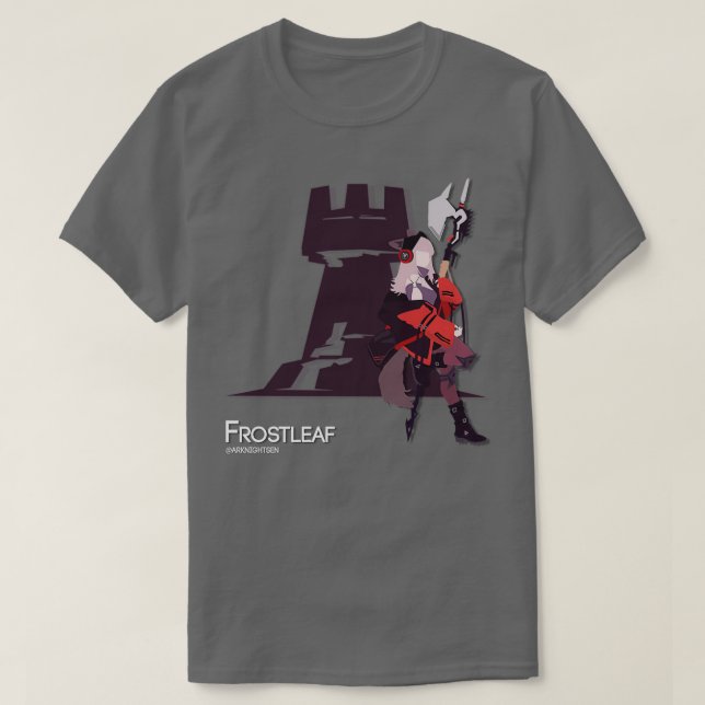 Camiseta ARKNIGHT FROSTLEAF MINIMALISTIC Classic TSirt (Frente do Design)