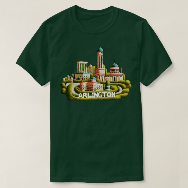 Camiseta Arlington Texas (Frente do Design)