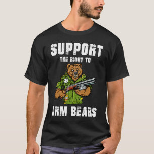 Camiseta Arm Bears Segunda Emenda A Arma Apoia A Direita