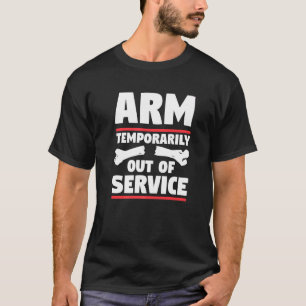 Camiseta Arm Temporariamente Fora De Serviço Feriado De Bra
