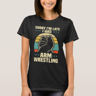 Camiseta Arm Wrestler Armwrestling Luta e braço
