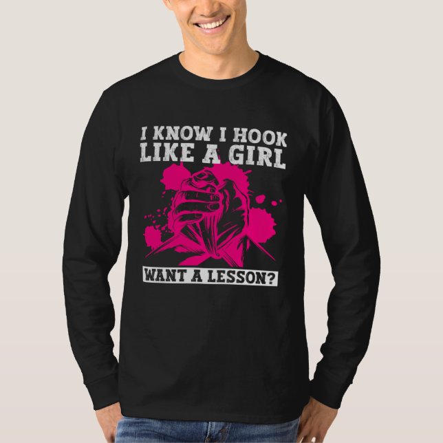 Camiseta Arm Wrestler Girl For Arm Wrestling Women (Frente)