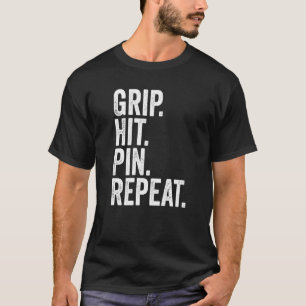 Camiseta Arm Wrestler Grip Hit Pin Repetir Arm Luta 1