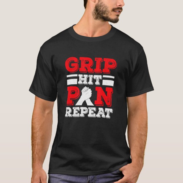 Camiseta Arm Wrestler Luta 7 (Frente)