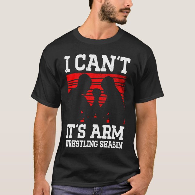 Camiseta Arm Wrestling For Arm Wrestler Wrestling Athlete C (Frente)