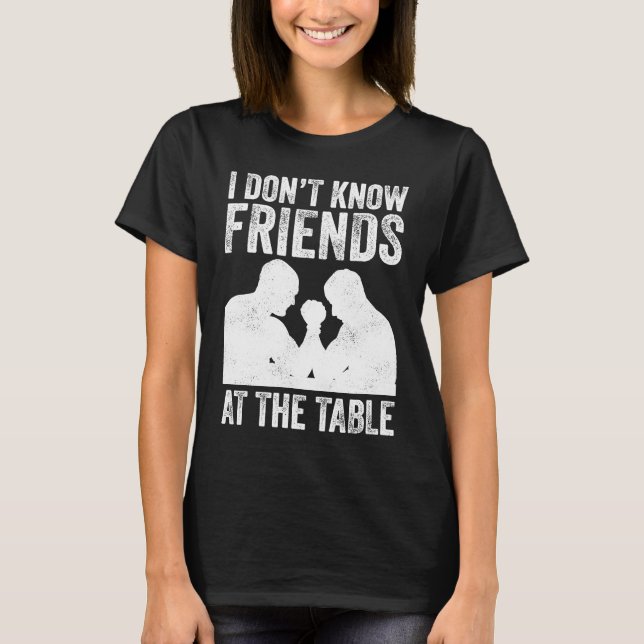 Camiseta Arm Wrestling For Arm Wrestler Wrestling Athlete C (Frente)