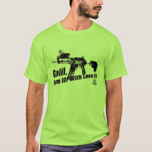 Camiseta Arma automática do IDF Galil