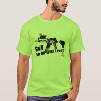 Camiseta Arma automática do IDF Galil