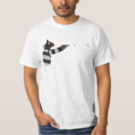 Camiseta Arma da abelha da abelha do acendimento do gato do