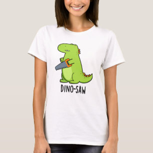 Camiseta Arma da Ferramenta Dinossauro Engraçada de Dino