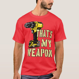 Camiseta Arma de Artesã de Máquinas de Furar