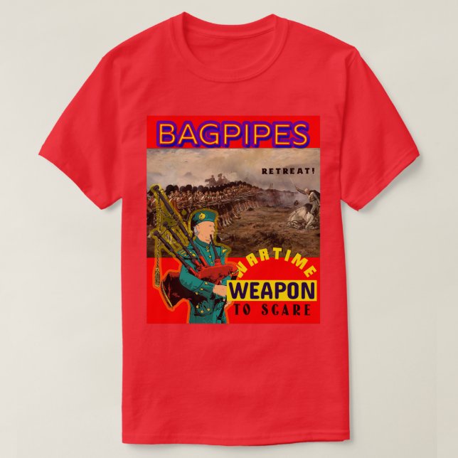 Camiseta Arma de Bagucas da Guerra 4 (Frente do Design)