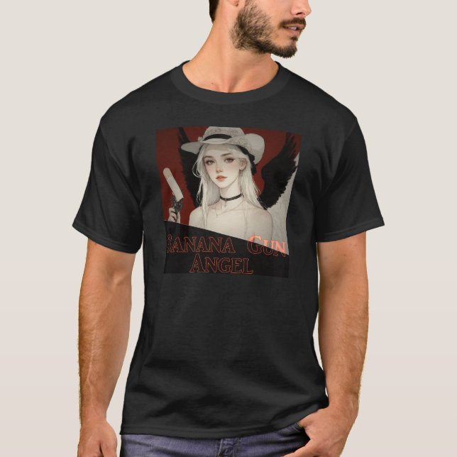Camiseta Arma de banana anjo (Frente)