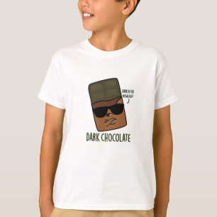 Camiseta Arma de Comida de Chocolate Escuro