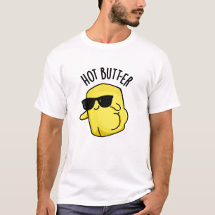 Camiseta Arma de Comida Engraçado de Manteiga Quente