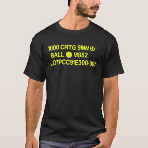 Camiseta Arma de Conexão Ammo 9MM