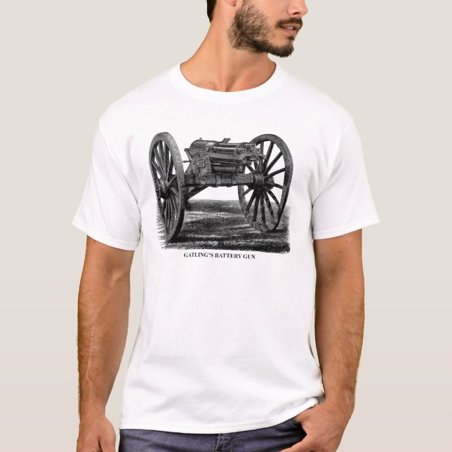 Camiseta Arma de Gatling (Frente)