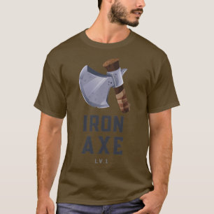 Camiseta Arma de jogo Iron Ax Lv1