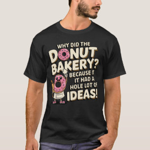 Camiseta Arma de padaria de Rosquinha engraçada - Presentes