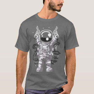 CAMISETA ARMA DE REPRODUÇÃO ASTRONAUTA