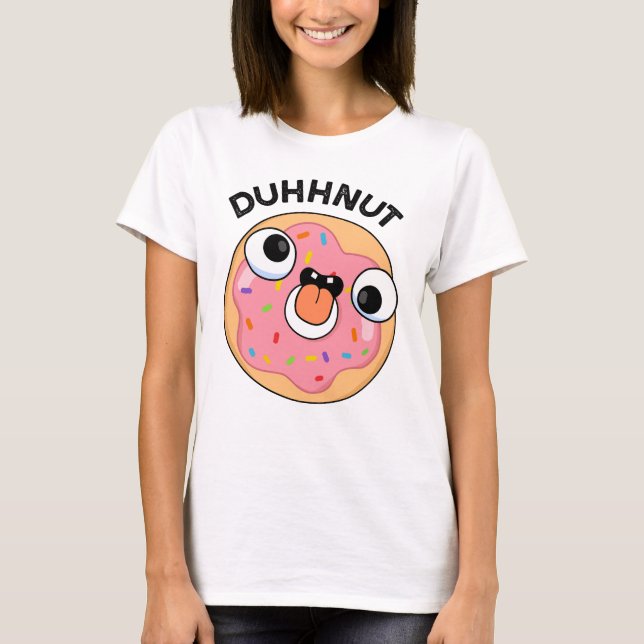 Camiseta Arma de Rosquinha Engraçado de Duhh (Frente)