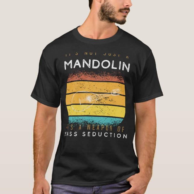 Camiseta Arma de Sedução em Massa Tee Mandolin - Pluck Up C (Frente)