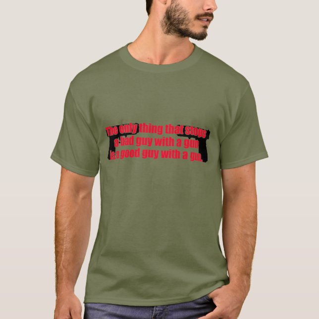 Camiseta Arma do bom rapaz (Frente)
